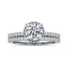 Online Gabriel & Co. Senne - 14K Whi+D48te Gold Round Hidden Halo Diamond Engagement Ring