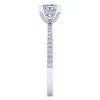 Sale Gabriel & Co. Serenity - 14K White Gold Princess Cut Diamond Engagement Ring