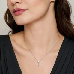 Best Gabriel & Co. Serpentina - 925 Sterling Silver Snake Bujukan Ruby Y Necklace