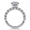 Online Gabriel & Co. Silvey - 14K White Gold Princess Cut Single Prong Diamond Engagement Ring