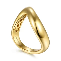 Online Gabriel & Co. Soraya - 14K Yellow Gold Stackable Ring
