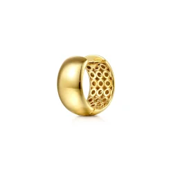 Outlet Gabriel & Co. Soraya - 14K Yellow Plain Gold Huggie Earrings