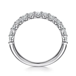 Discount Gabriel & Co. Stackable Ring 14K White Gold Diamond 0.5ct