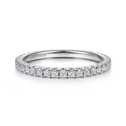 Online Gabriel & Co. Stackable Ring 14K White Gold Diamond 0.4ct