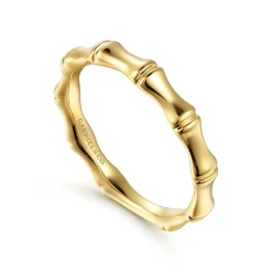 New Gabriel & Co. Stackable Ring 14K Yellow Gold