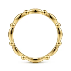 Sale Gabriel & Co. Stackable Ring 14K Yellow Gold Bujukan