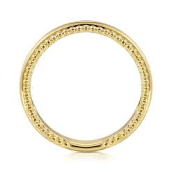 Best Gabriel & Co. Stackable Ring 14K Yellow Gold Diamond Bujukan