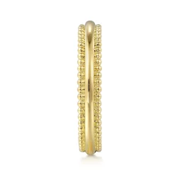 Best Gabriel & Co. Stackable Ring 14K Yellow Gold Diamond Bujukan