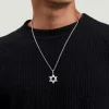 Clearance Gabriel & Co. Star of David Pendant Necklace 925 Sterling Silver