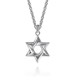 Outlet Gabriel & Co. Star of David Pendant 925 Sterling Silver