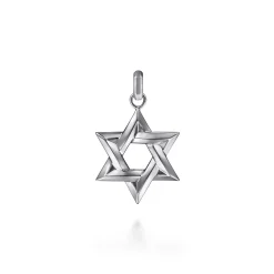 Outlet Gabriel & Co. Star of David Pendant 925 Sterling Silver