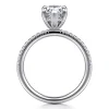 Best Gabriel & Co. Stasia - 14K White Gold Marquise Shape Diamond Engagement Ring