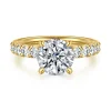 Online Gabriel & Co. Stasia - 14K Yellow Gold Round Diamond Engagement Ring
