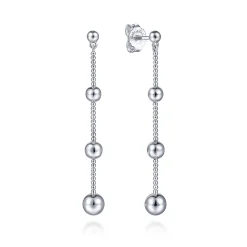 Sale Gabriel & Co. Sterling Silver Beaded Drop Earrings