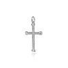 Discount Gabriel & Co. 925 Sterling Silver Black Spinel Cross Pendant