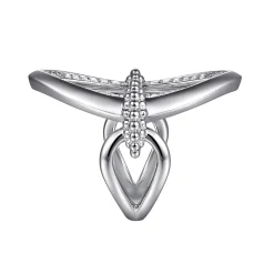 Online Gabriel & Co. 925 Sterling Silver Bujukan and White Sapphire Marquise Ladies Ring