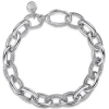New Gabriel & Co. 925 Sterling Silver Bujukan Beaded Link Chain Bracelet