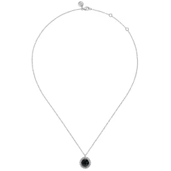 Outlet Gabriel & Co. 925 Sterling Silver Bujukan Black Onyx Pendant Necklace