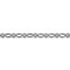 Discount Gabriel & Co. 925 Sterling Silver Bujukan Clover Beaded Link Chain Bracelet