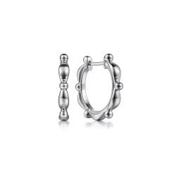 Best Gabriel & Co. 925 Sterling Silver Bujukan Huggie Earrings
