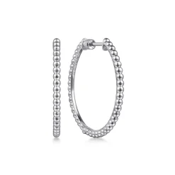 Outlet Gabriel & Co. 925 Sterling Silver Bujukan 30mm Classic Hoop Earrings