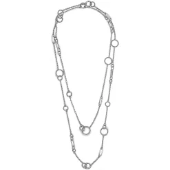 Best Gabriel & Co. 925 Sterling Silver Bujukan Transformable Layered Necklace