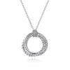 Best Gabriel & Co. 925 Sterling Silver BujukanTwisted Rope Multi Circle Pendant Necklace