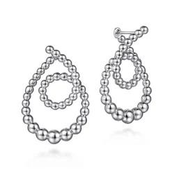 Sale Gabriel & Co. 925 Sterling Silver Bujukan Twisted Hoop