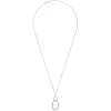 Best Gabriel & Co. 925 Sterling Silver Bujukan White Sapphire Circle Pendant Necklace