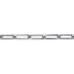 Best Gabriel & Co. 925 Sterling Silver Chain Bracelet-Bujukan