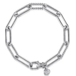 Best Gabriel & Co. 925 Sterling Silver Chain Bracelet-Bujukan