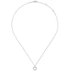 New Gabriel & Co. 925 Sterling Silver Circle Beaded Necklace