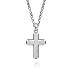 Hot Gabriel & Co. 925 Sterling Silver Cross Pendant
