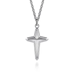 Clearance Gabriel & Co. 925 Sterling Silver Cross Pendant