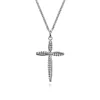 Sale Gabriel & Co. 925 Sterling Silver Cross Pendant Necklace-Bujukan
