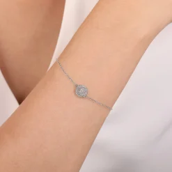 Discount Gabriel & Co. Sterling Silver Diamond Bujukan Star Bracelets