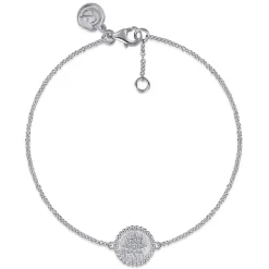 Discount Gabriel & Co. Sterling Silver Diamond Bujukan Star Bracelets