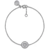 Discount Gabriel & Co. 925 Sterling Silver Diamond Bujukan Heart Bracelet