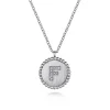 Discount Gabriel & Co. 925 Sterling Silver Diamond Bujukan Initial F Necklace
