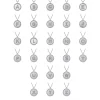 Gabriel & Co. 925 Sterling Silver Diamond Bujukan Initial N Necklace