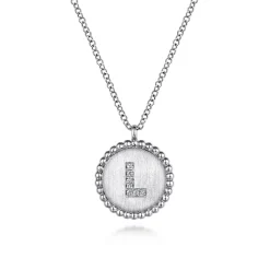 Discount Gabriel & Co. 925 Sterling Silver Diamond Bujukan Initial L Necklace