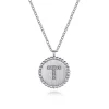 Online Gabriel & Co. 925 Sterling Silver Diamond Bujukan Initial T Necklace