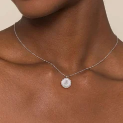 Discount Gabriel & Co. 925 Sterling Silver Diamond Bujukan Initial J Necklace