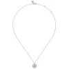 Hot Gabriel & Co. 925 Sterling Silver Diamond Bujukan Initial X Necklace
