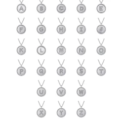 Outlet Gabriel & Co. 925 Sterling Silver Diamond Bujukan Initial B Necklace