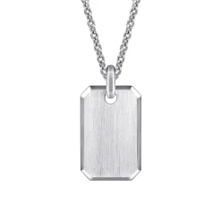 Best Gabriel & Co. 925 Sterling Silver Dog Tag Pendant