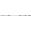 Online Gabriel & Co. Sterling Silver Filigree and Pearl Station Bracelet