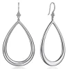 Hot Gabriel & Co. 925 Sterling Silver Fish Wire Teardrop Earrings