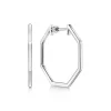 New Gabriel & Co. 925 Sterling Silver Geometric Classic Hoop Earrings