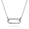 Outlet Gabriel & Co. 925 Sterling Silver Link Pendant Necklace